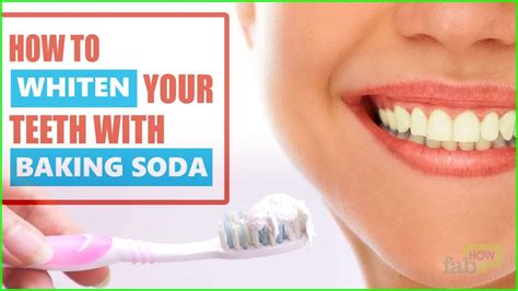 How to Whiten Teeth Instantly with Baking Soda (Correct ...