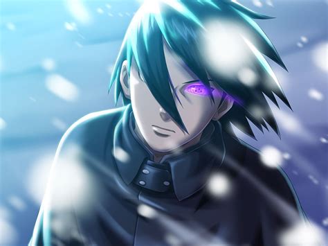 Sasuke new eyes 2105x1075, 665,65 kb. Sasuke Uchiha Amenotejikara | Borutage New Card by ...