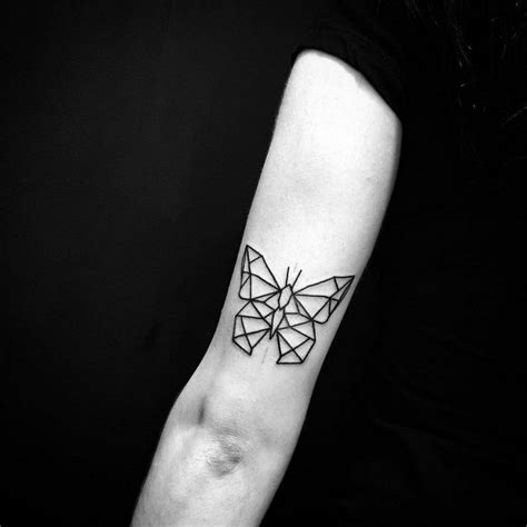 Most beautiful tattoo ideas daily. Image result for geometric butterfly tattoo | Butterfly ...