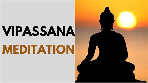 Vipassana Meditation: Top 5 reasons why vipassana meditation is a ...
