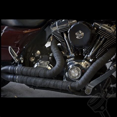 A good insulation wrap can protect your motorcycle and car well. DEI Black Fiberglass Exhaust/Header Wrap | Black ...