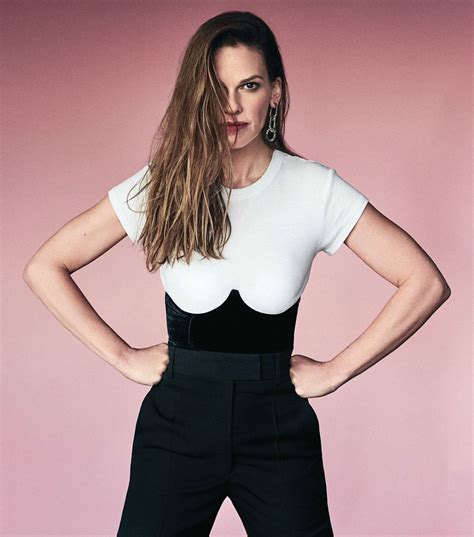All content & rights of this video belong to fatal glimpse inc. Hilary Swank - Los Angeles Confidential Spring/Summer 2018