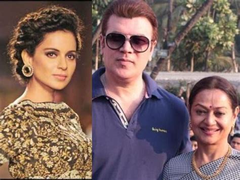 Kangana started dating aditya pancholi while she was still struggling. 'I know what has happened in the past, he has done no ...