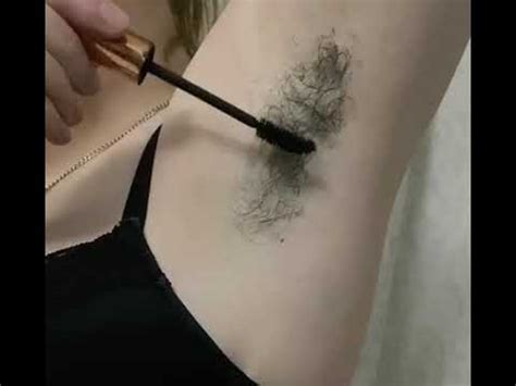 It didn't take long for my body hair to become obvious. How to Apply Mascara for Long, Thick, Voluminous Armpit ...