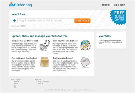 Free file hosting for websites. YetiShare Free File Hosting Script - YetiShare