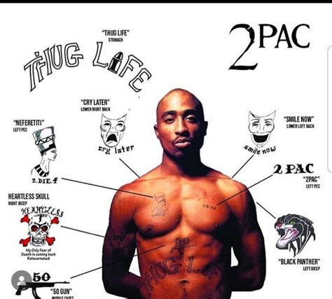 Throughout his life and after his death, his messages left an indelible imprint on society. Pin by Liz Rivera on mementos in 2020 | 2pac tattoos, Tupac tattoo, Thug life tattoo