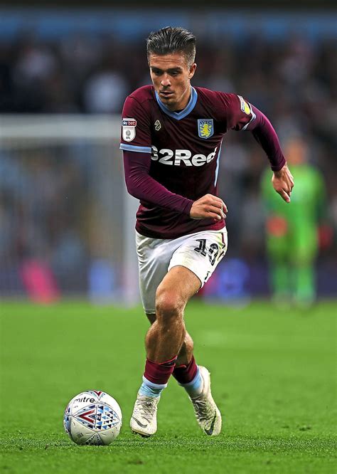 Image captionjack grealish was attacked from behind by paul mitchell at st andrew's. famousmales > Jack Grealish