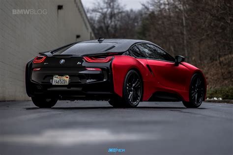 With hard work and the right mods you can make it happen. One Of A Kind: BMW i8 in Frozen Red Satin Conform Chrome