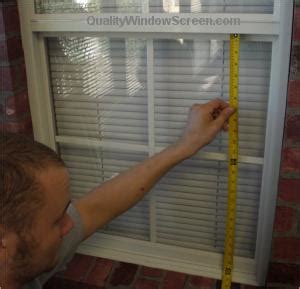 In a perfect world, measuring a window or screen would be a simple matter of running a tape measure up, down and sideways, and jotting down a few figures. How To Measure for Single Hung Windows & Solar Screens ...