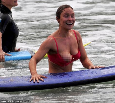 Just how deep can milf bailey brooks go 8 min. Home & Away star Lisa Gormley suffers bikini malfunction ...