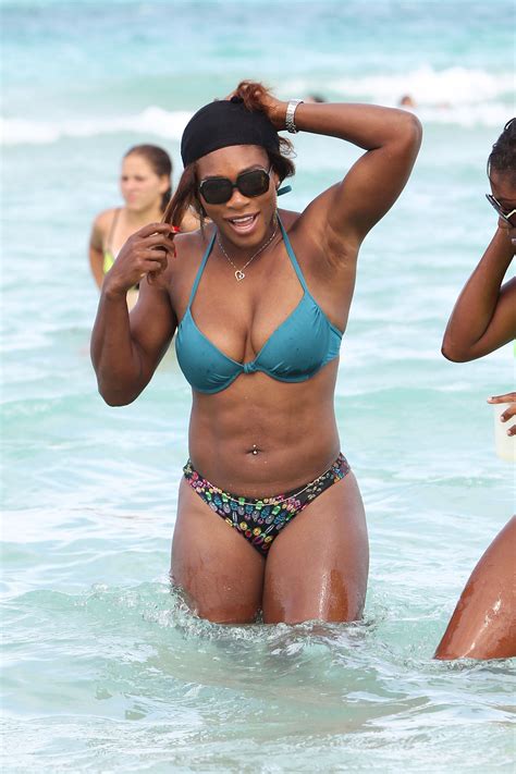 If you want to see top tier miami beach is full of great restaurants, ample shopping, white beaches and turquoise waters. Serena Williams shows off her fit body as she takes a dip ...