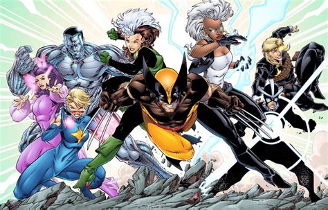 Blanche mcdermaid, bryan singer, lee cleary. Outback X-Men by Brett Booth (lines) Mark McKenna (inks ...