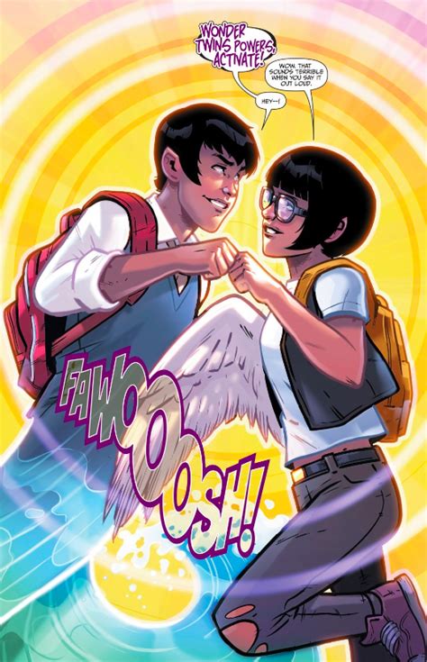 Member level 29 blank slate. DC on Twitter: "Wonder Twins powers, ACTIVATE! What'd you ...