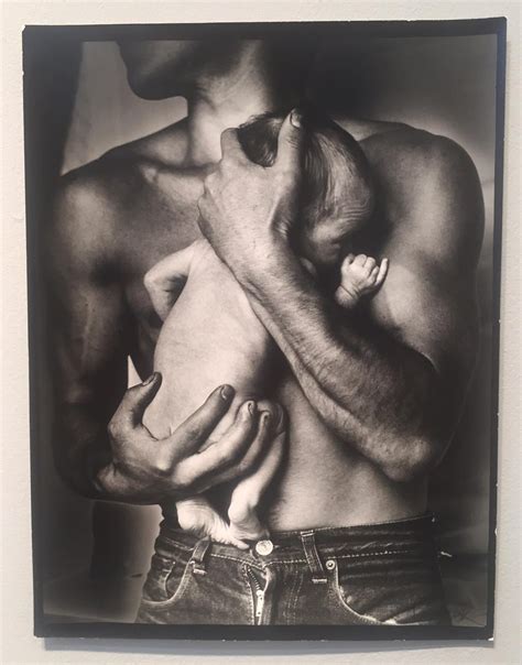Jan saudek začal fotografovat sám sebe, své fotografie inscenoval. iGavel Auctions: Jan Saudek, Man With Baby, 1966 ...
