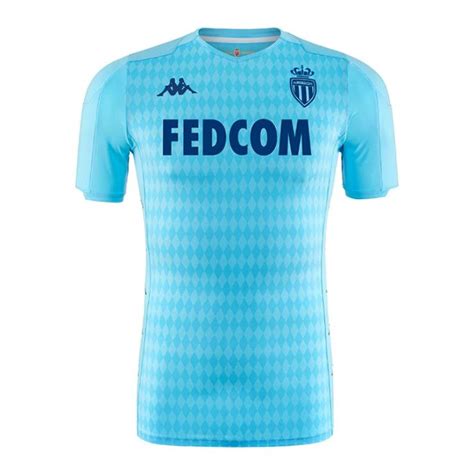 Avenue des castelans bp 698 98014 monaco cedex. CAMISA AS MÔNACO FC 2020, UNIFORME 3 TORCEDOR, DRI TECH