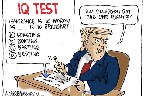 Cartoon president trump holds a press conference to guide the nation through the global coronavirus outbreak and potential. 13 political cartoons on Trump, Tillerson and other ...
