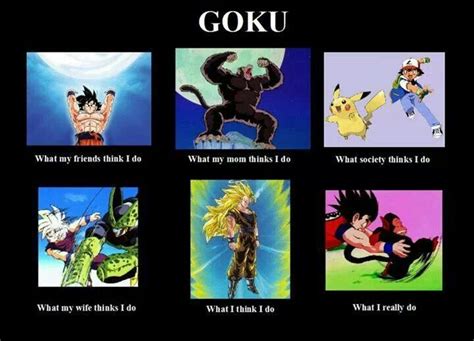 Maybe you would like to learn more about one of these? Goku dbz humor funny | Dbz humor | Pinterest | Funny, The o'jays and Humor