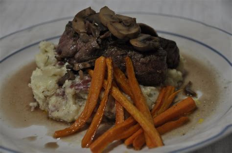 Prep the roast with salt, pepper serve the tenderloin with horseradish, blue cheese sauce, or find directions for red wine sauce later in this post. Beef Tenderloin in Mushroom Pan Sauce