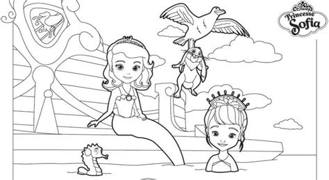 Princess amber is the deuteragonist of the disney junior series sofia the first. Dessins Gratuits à Colorier - Coloriage Princesse Sofia à ...