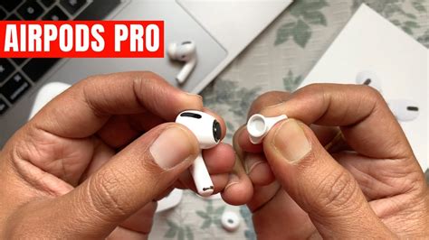Noise cancellation is surprisingly effective. How to Remove and Replace Ear Tips on your AirPods Pro ...