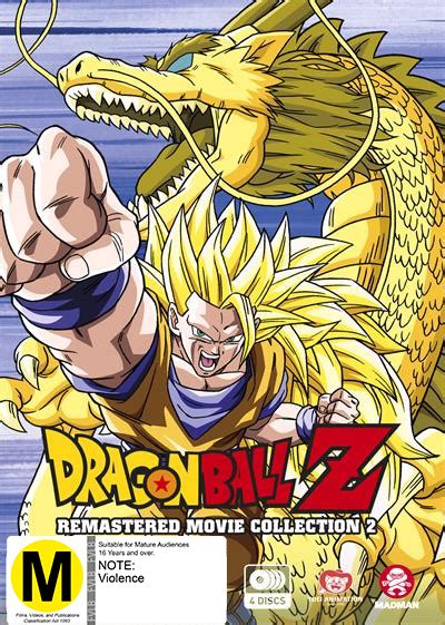 Walmart.com has been visited by 1m+ users in the past month Dragon Ball Z: Remastered Movie Collection 2 (uncut) | DVD | Buy Now | at Mighty Ape NZ