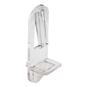 The description says that shelf clips must be purchased separately. Merillat Cabinet Parts