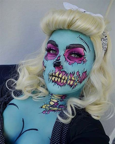 ♥ printed in shrink plastic. 41 Unique Halloween Makeup Ideas from Instagram | StayGlam