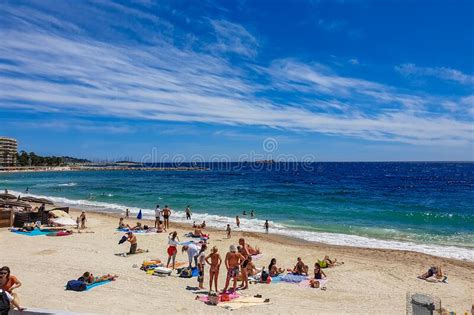 The st raphael resort is located on one of the most renowned and largest blue flag accredited beaches in limassol. Beach of Saint-Raphael editorial photography. Image of ...