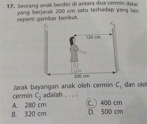 Bayangan benda maya dan tegak. Sifat Bayangan Yang Dibentuk Oleh Cermin Datar Adalah ...