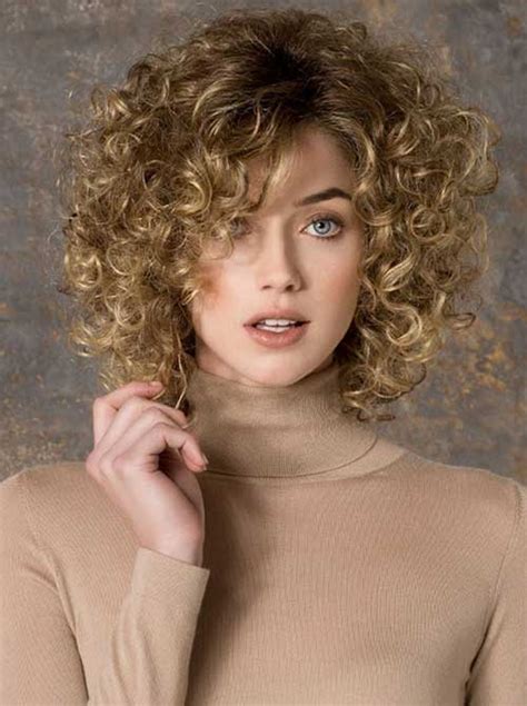 Short blonde hairstyles for curly hair may feature a dark underlayer or a dark undercut. 25 Short and Curly Hairstyles | Short Hairstyles 2017 ...