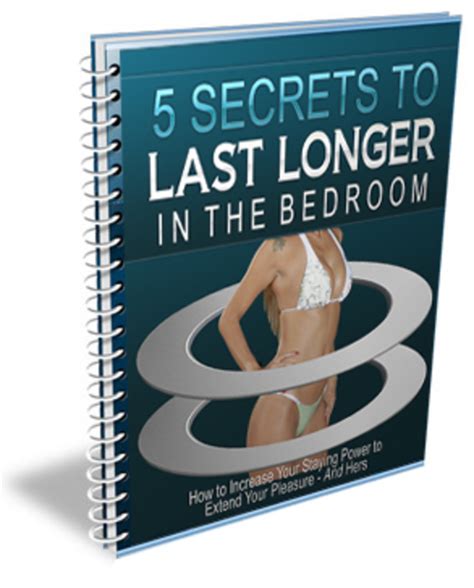 When you're close to finishing, stop stimulation until you calm down. 5 Secrets to Lasting Longer in the Bedroom - Tradebit