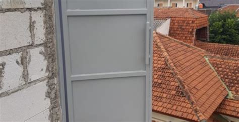 Contoh pintu tepas besi / contoh pintu garasi besi dengan berbagai. Contoh Pintu Besi Plat - Pagar Rumah