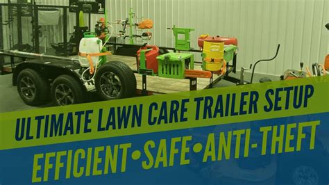 I've been using duvall for nearly 1 year after having always cared for my lawn on my own. Ballard Inc - Ultimate Lawn Care Trailer Setup! - YouTube