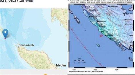 Gempa bumi bengkulu yang terletak pada koordinat 4.82 lintang selatan dan 102.07 bujur timur gempa bumi terbaru di papua ini disebabkan karean adanya aktivitas pertemuan antara lempeng. Kabar Terbaru, Aceh, Bengkulu & Sulut Berguncang, BMKG ...