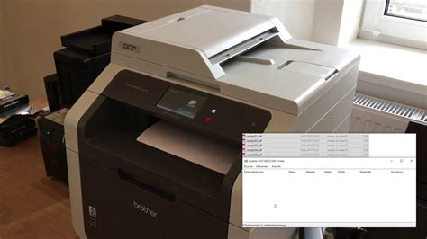 Brother DCP-9022CDW slow handling of multiple documents (Windows) - YouTube