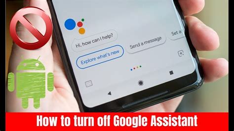They make videos much easier to follow if you are hearing impaired. How to turn off Google Assistant - YouTube