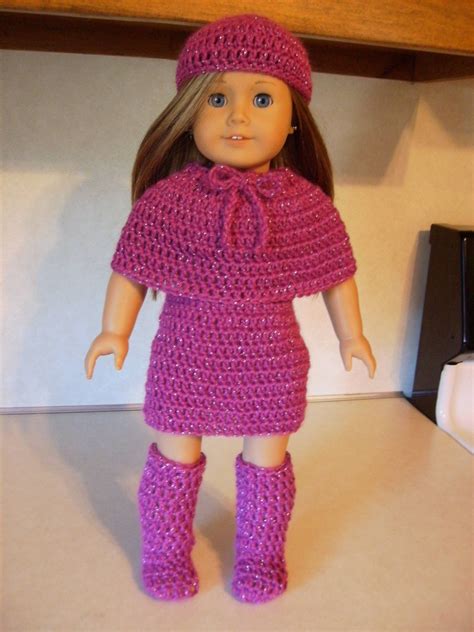 They make for great gifts any time of year. Free Eighteen Inch Doll Jazzy Winter Outfit Crochet ...