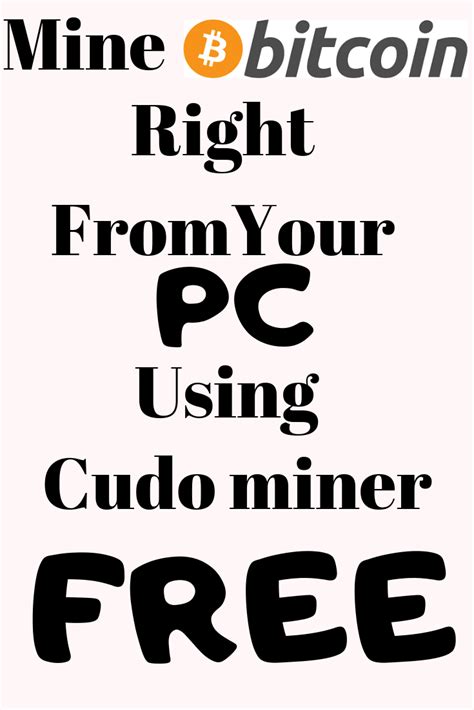 It automatically starts when you turn on the pc. We believe Cudo Miner represents the pinnacle of ...