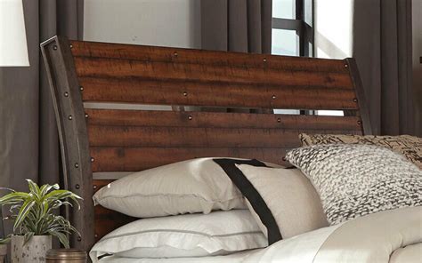 Great savings & free delivery / collection on many items. ARTHUR Industrial Style Brown Bedroom Furniture with 5 ...