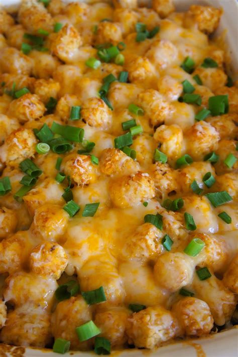 Cook until the bell pepper is tender and the sauce has. Savory Sweet and Satisfying: Taco Tater Tot Casserole