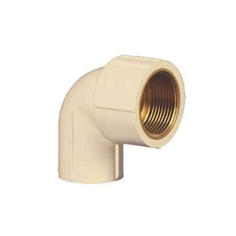 Elbow pvc elbow prince elbow lw elbow bend 90* bend. PVC Brass Elbow, Plumbing, Rs 25 /piece Ambica Trading ...