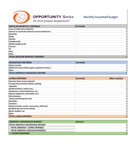 28 Best Household Budget Templates [Family Budget Worksheets]