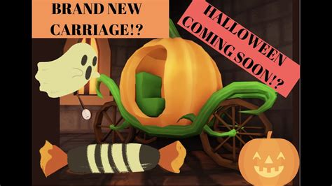 The halloween 2020 update for adopt me is now live. NEW HALLOWEEN CARRIAGE IN ADOPT ME!?|Adopt me leaks - YouTube