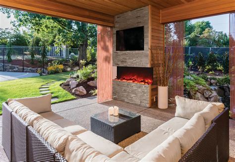 See pictures of paver, flagtone, slate, travertine, bluestone, limestone & granite stone this gallery shares beautiful stone patio ideas for a variety of backyard designs. Amantii - 60-TRU-VIEW-XL - 3 Sided Electric Fireplace ...