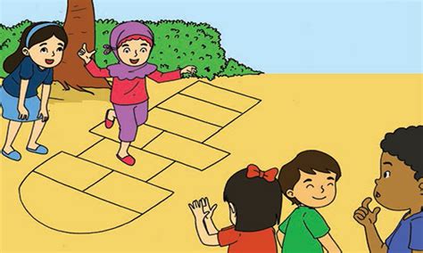 Mengenal Permainan Tradisional Engklek - Daridesa.com