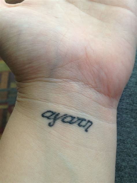 Maybe you would like to learn more about one of these? My wrist tattoo :) agape in Greek | Pretty tattoos, Tattoos and piercings, Wrist tattoos