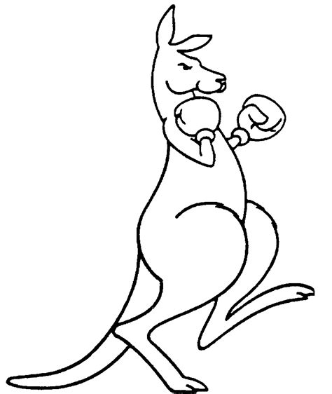 This will help you to sketch the first glove. kangaroo outline clipart boxing gloves - Clipground