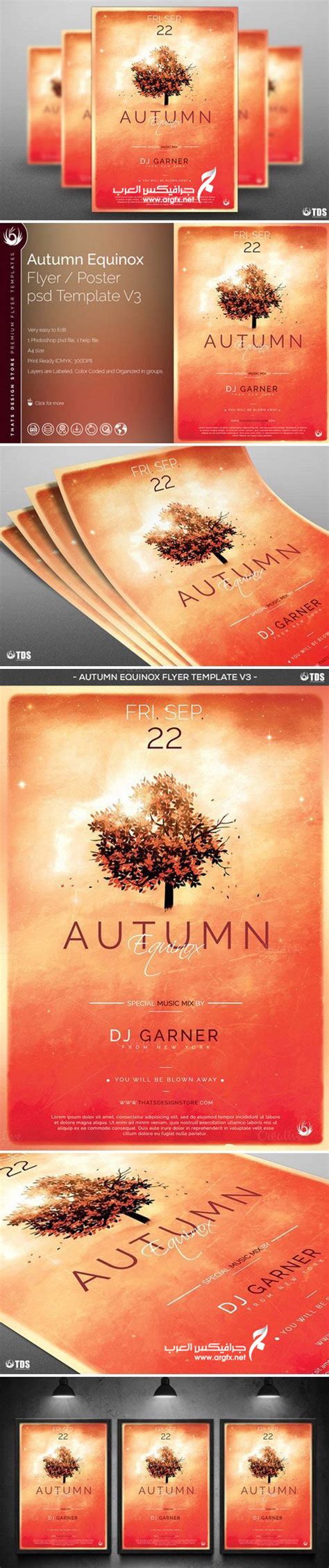 All from our global community of videographers and motion graphics designers. Autumn Equinox Flyer Template » Free Download Vector Stock ...