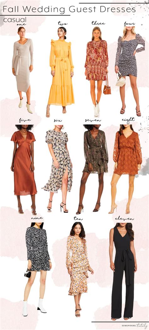 Especially if it is a daytime event as you will be more confused as to what colors will look appropriate. What To Wear To A Fall Wedding - Somewhere, Lately | Fall ...