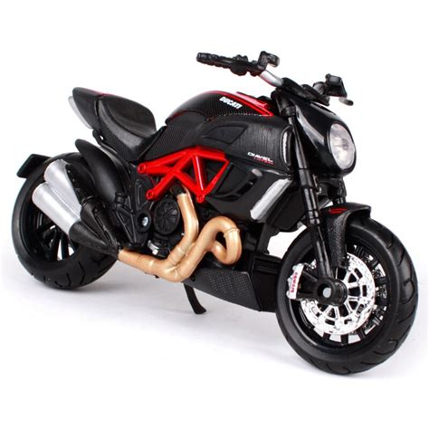 This bike is best for long drives in highways and not much for congested city roads. Maisto 1:18 Ducati Diavel D14 red black motorcycle diecast ...